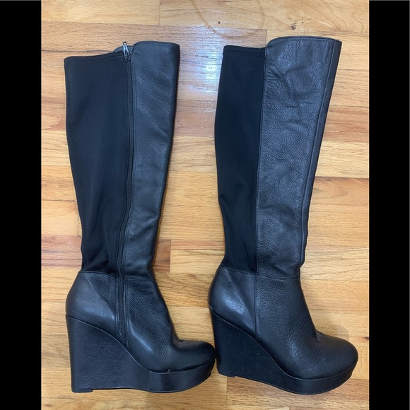Aldo Shoes - Leather knee high boots